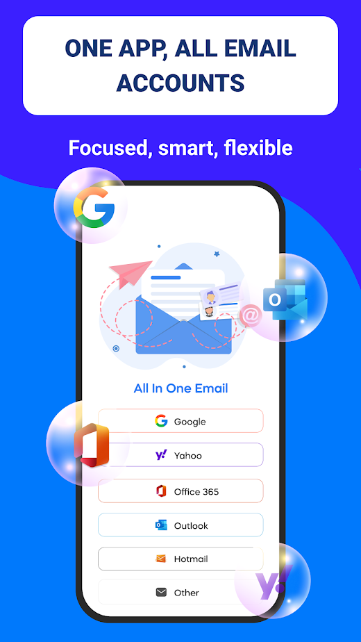 Android application Email : All In One Mail screenshot