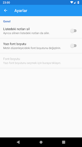 Not Defteri notlar alın