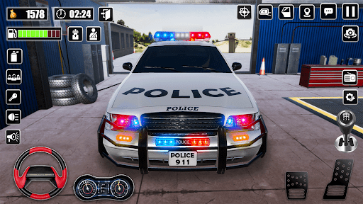 Crazy Car Chase: Police Games Screen 2