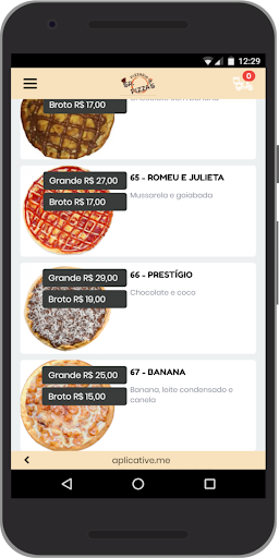 Sr. Pizzas Screen 3