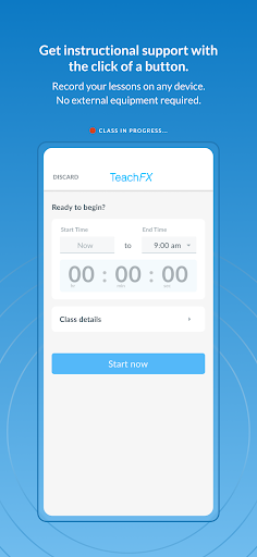 Android application TeachFX screenshort