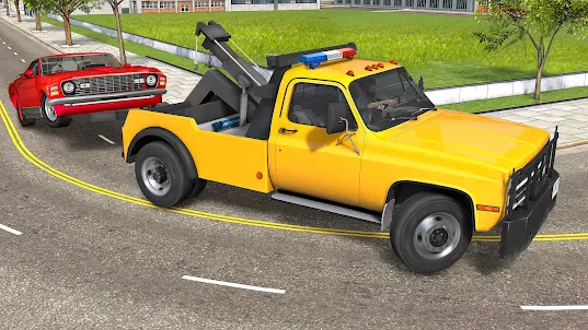 견인 트럭 운전: 트럭 게임 대형 트럭 운전 게임 도시