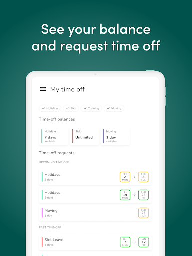Kenjo – workforce management screenshot 12