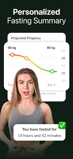 Screenshot of Calorie & Food Tracker: Fastie