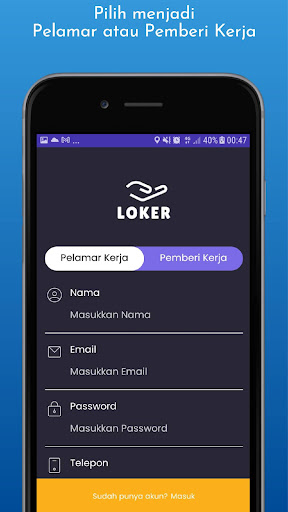 Bagi loker Area Jabodetabek