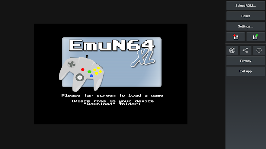 Captura de Pantalla 14 EmuN64 XL android
