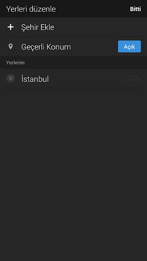 Yahoo Hava Durumu ekran görüntüsü