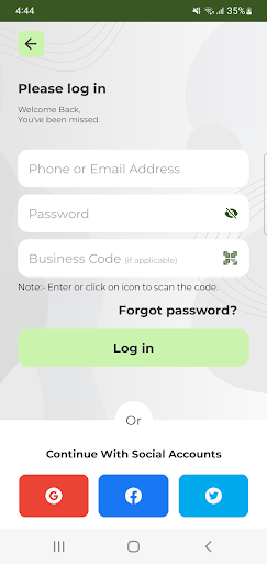 Android application TunShey screenshort