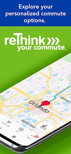 Android application reThink Your Commute screenshort
