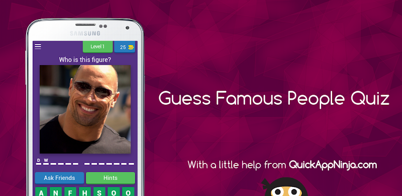 Guess Famous People Quiz
