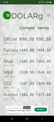 Dolar Blue - Precio Buenbit Screen 2