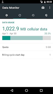 Data Monitor: Simple Net-Meter Screenshot