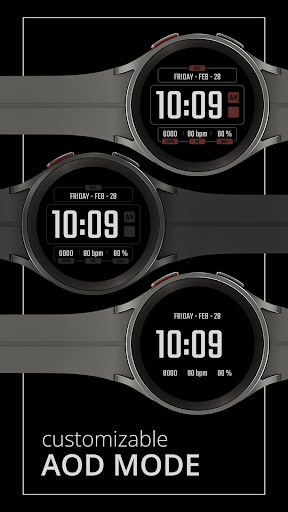 DADAM50: AMOLED Watch Face screenshot 15