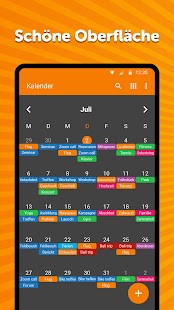 Schlichter Kalender Screenshot