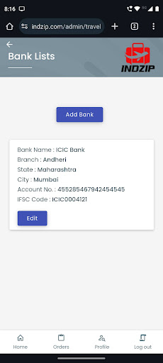 INDZIP - Traveller Screen 2