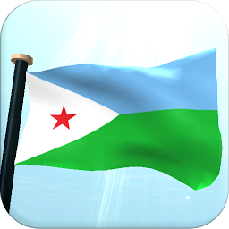 Icon image Djibouti Flag 3D Wallpaper