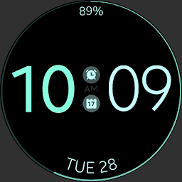 Battery v7 minimal watch face: Download & Review