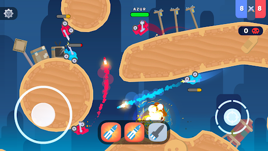 Screenshot 7 Mad Royale io: Tanques android