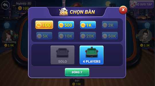 Nổ Hũ Slots, Đánh bài Có thẻ