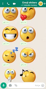 Emoji Stickers for Whatsapp