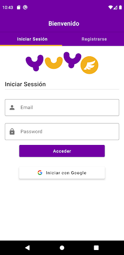 Android application YUYO screenshort