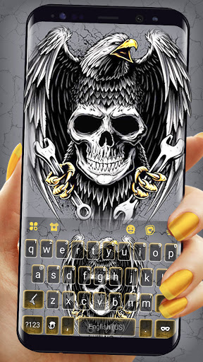 Android application Eagle Skull Theme screenshort