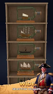 IDLE Ships: Boats in a Bottles