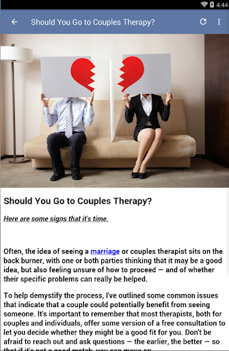 COUPLES THERAPY Screen 3