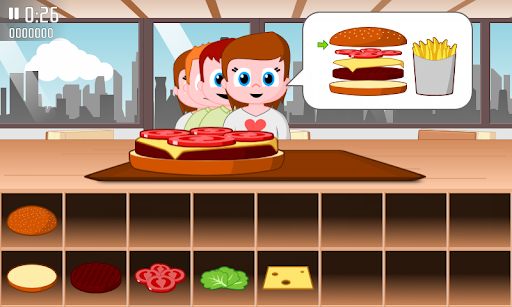 Burger Party Screen 2