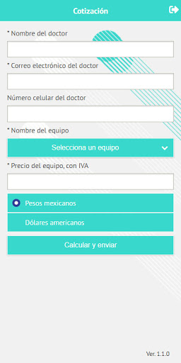 Arfamex Cotizador Screen 2