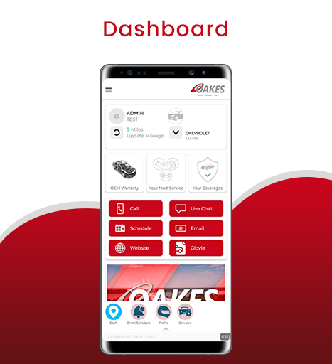Oakes Auto Care Screen 2