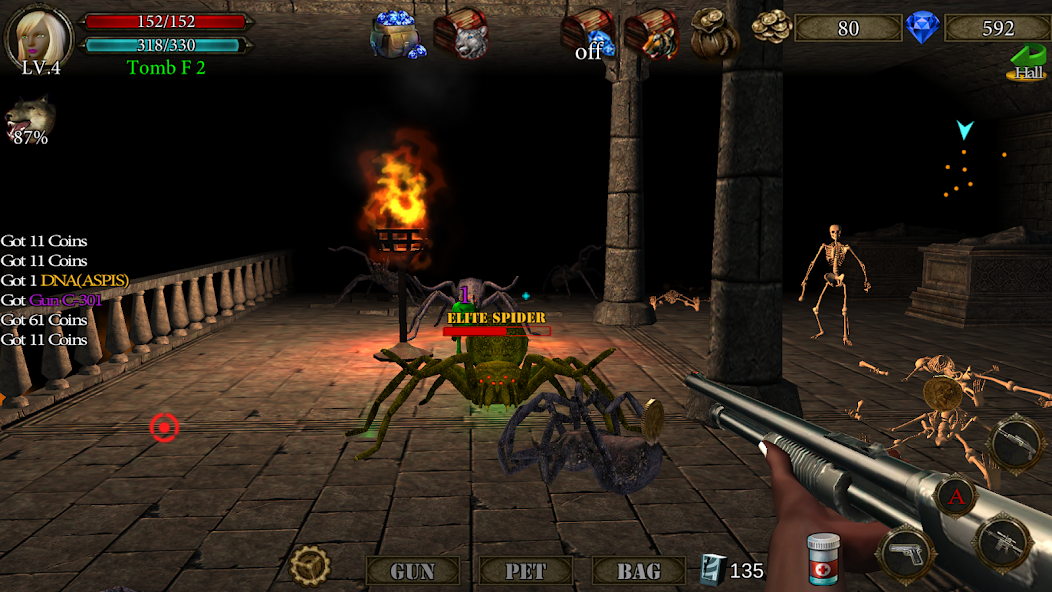 Dungeon Shooter : Dark Temple screenshots