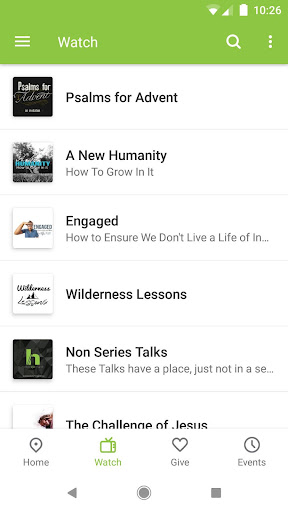 HarborLife Church App Screen 2