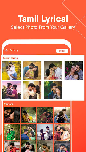 Android application Tamil Lyrics Video Status screenshort