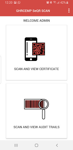 GHRCEMP SeQR Scan Screen 2