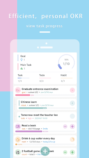 Android application GoDoList screenshort