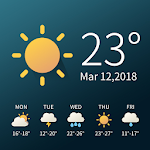 Cover Image of Download Real-time weather temperature report & widget 16.6.0.6271_50157 APK