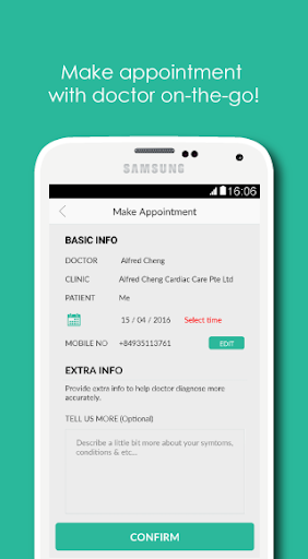 GetDoc - Search and Appointmen Screen 3