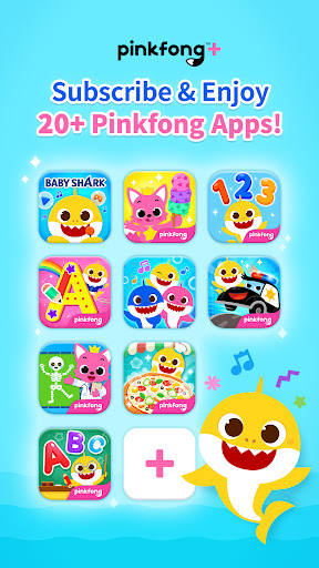 Screenshot of Pinkfong Baby Shark Phone Game