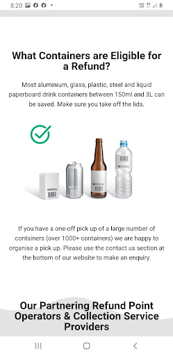 Recycle for Refunds Screen 3