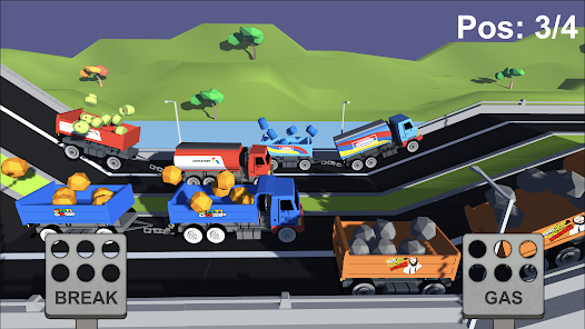 Truck Gandeng Oleng Racing 1 APK + Мод (Unlimited money) за Android