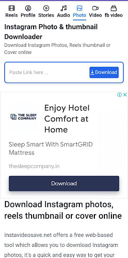 App preview