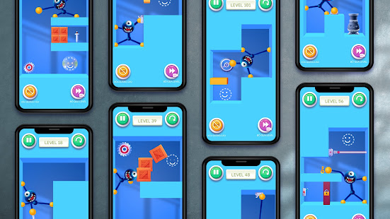 Blue Monster: Stretch Game 1.0.14 screenshots 6