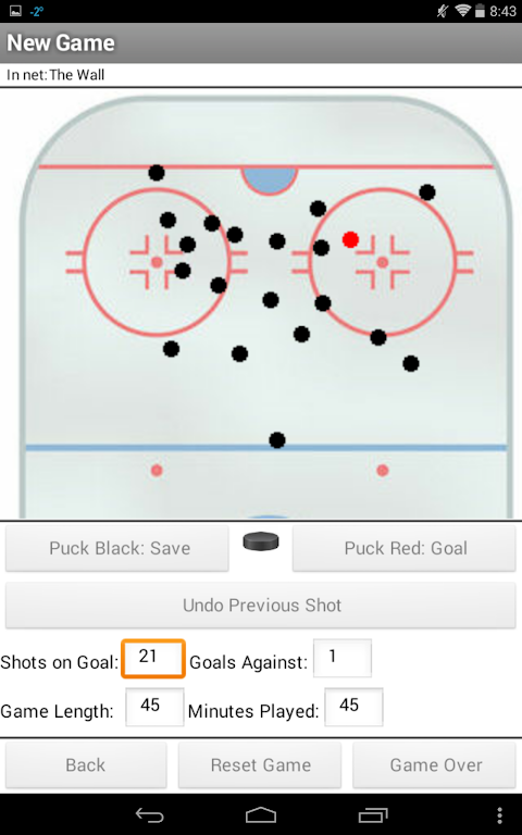 Hockey Goalie Shot Trackerのおすすめ画像4