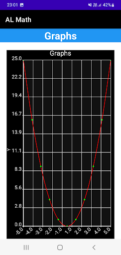 Android application AL Math screenshort