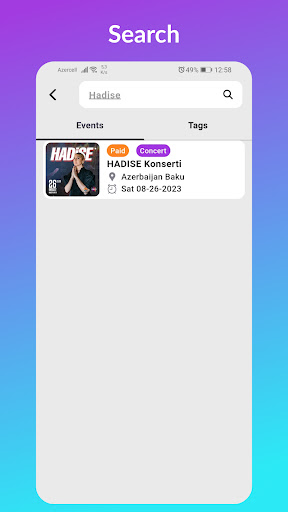 Horizonno - Explore Events