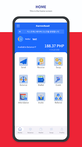 Express-Remit Screen 2