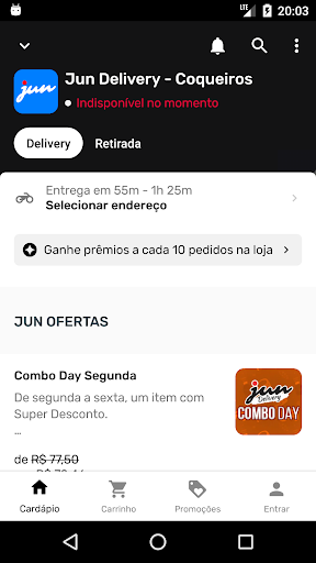 Jun Delivery Screen 2