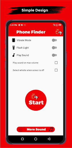 Find My Phone Whistle - Finder Screen 3