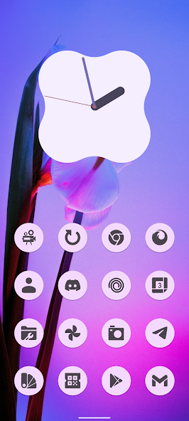Dynamic light A12 icon pack 2.5.3 APK + Mod (Unlimited money) untuk android